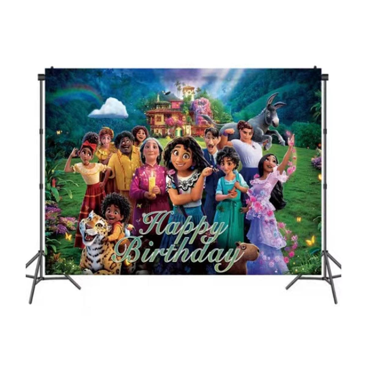 Casa Mgica Birthday Party Backdrop, Encanto Inspired, 39 in x59 in