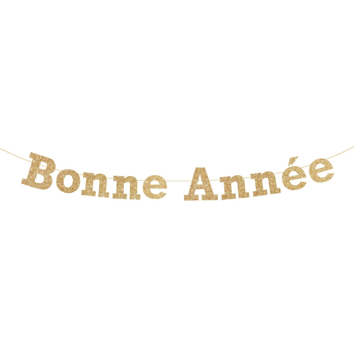 Gold "Bonne Anne" Diamond Banner, 94.5 Inches, 1 Count