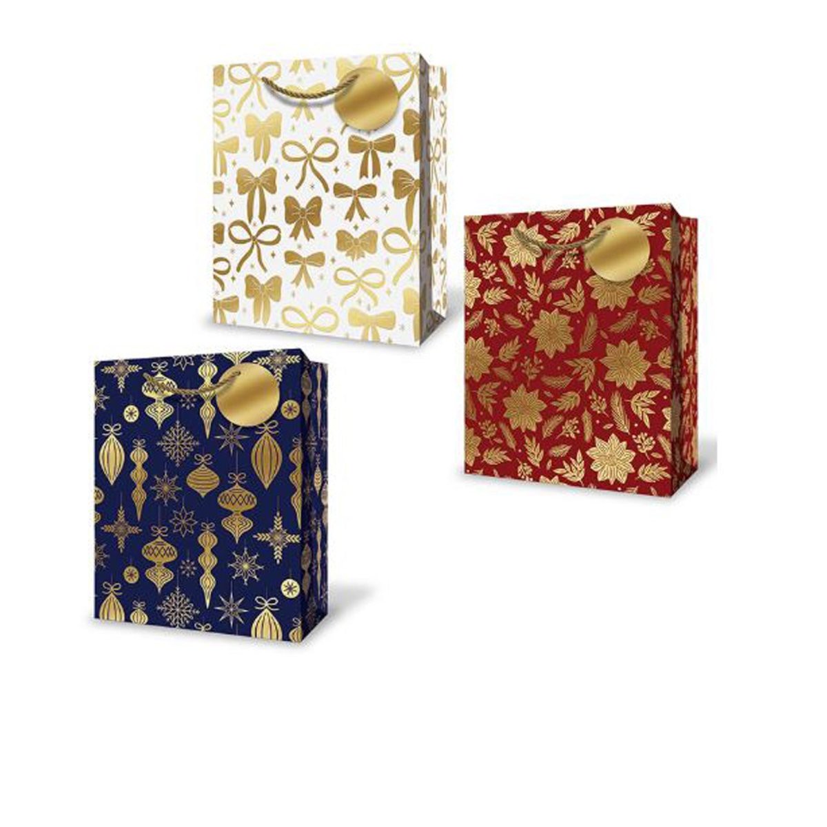 Hot Sale Large Christmas Gift Bags, Assortment, 1 Count