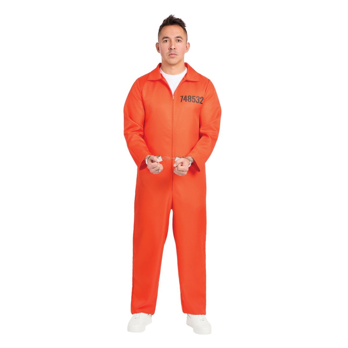 New Arrival Prisoner Costume for Adults, Orange Jumpsuit