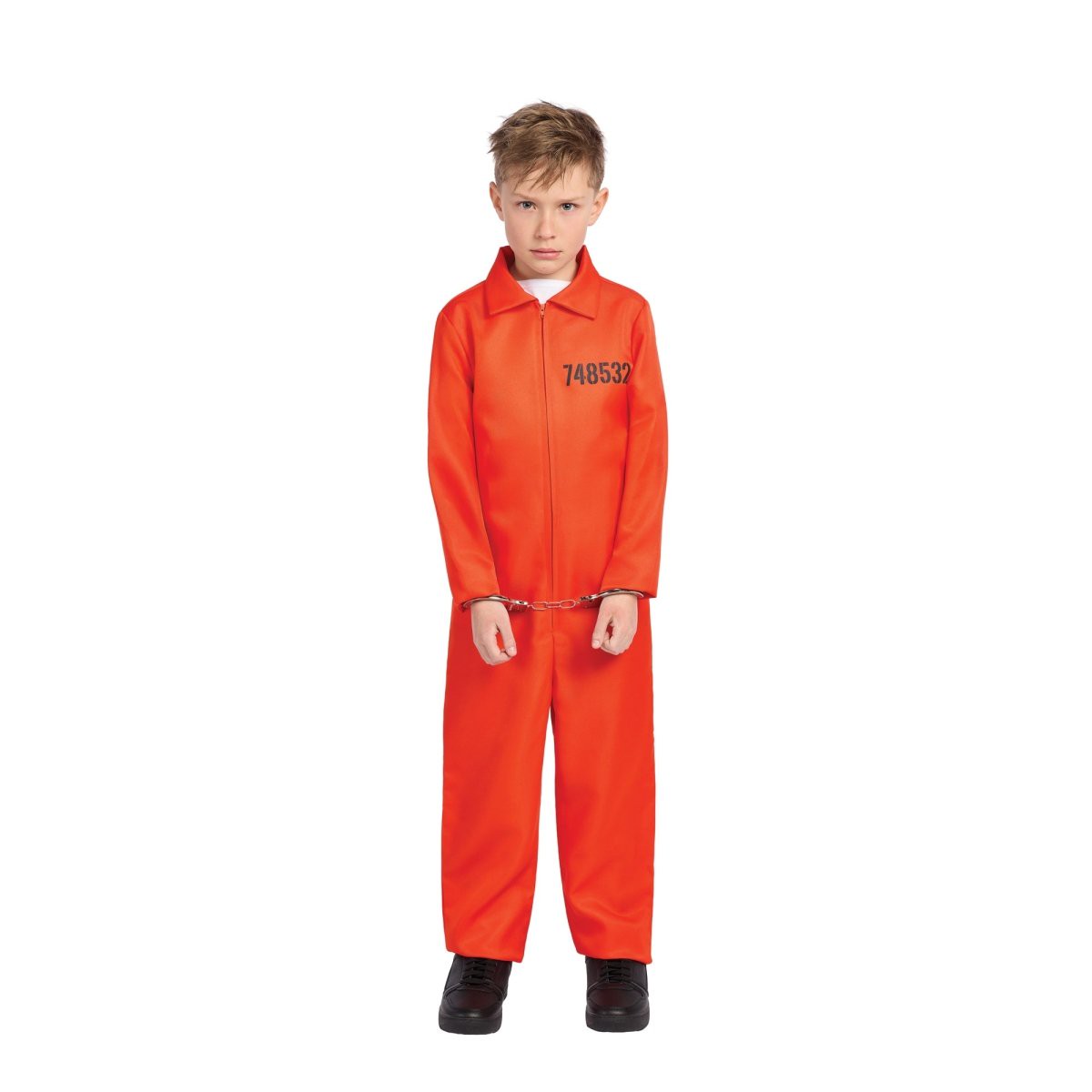 New Arrival Prisoner Costume for Kids, Orange Jumpsuit