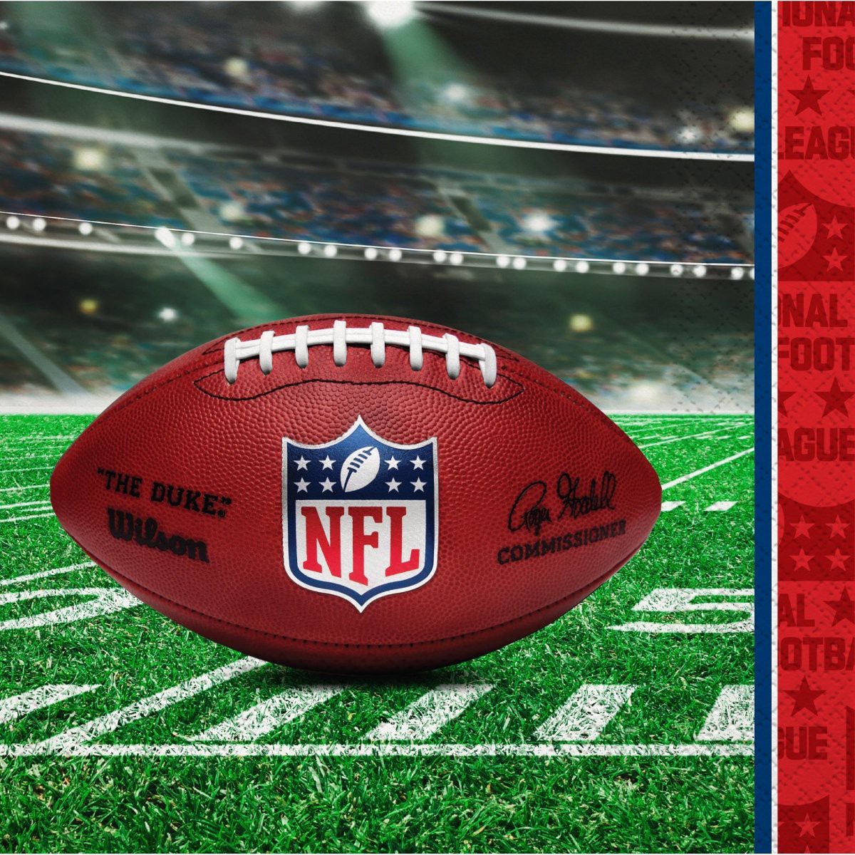 NFL Drive Large Lunch Napkins, 16 Count