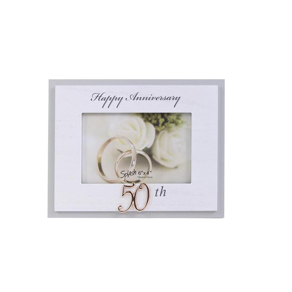 50th Anniversary photo frame