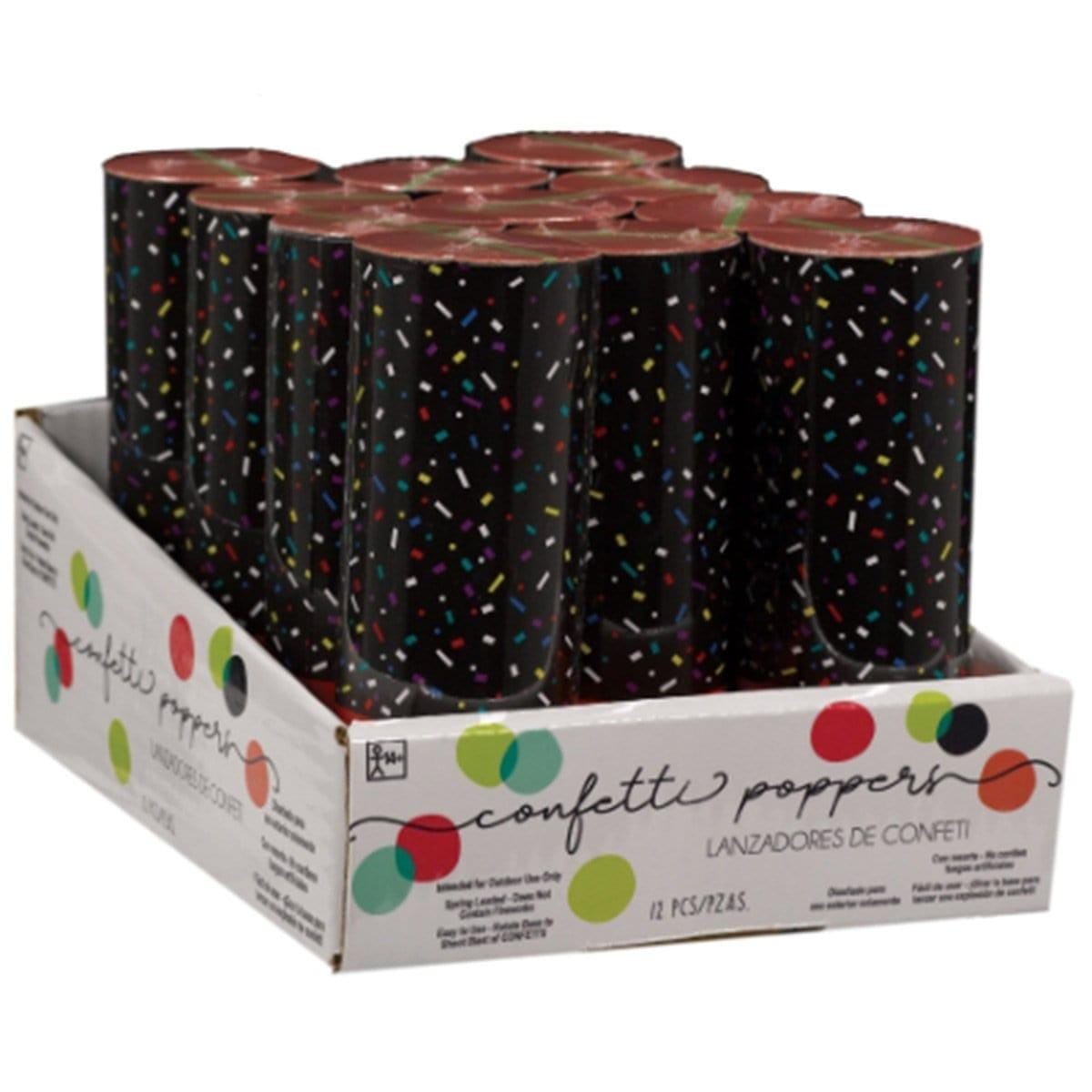 Confetti poppers - 12 per package