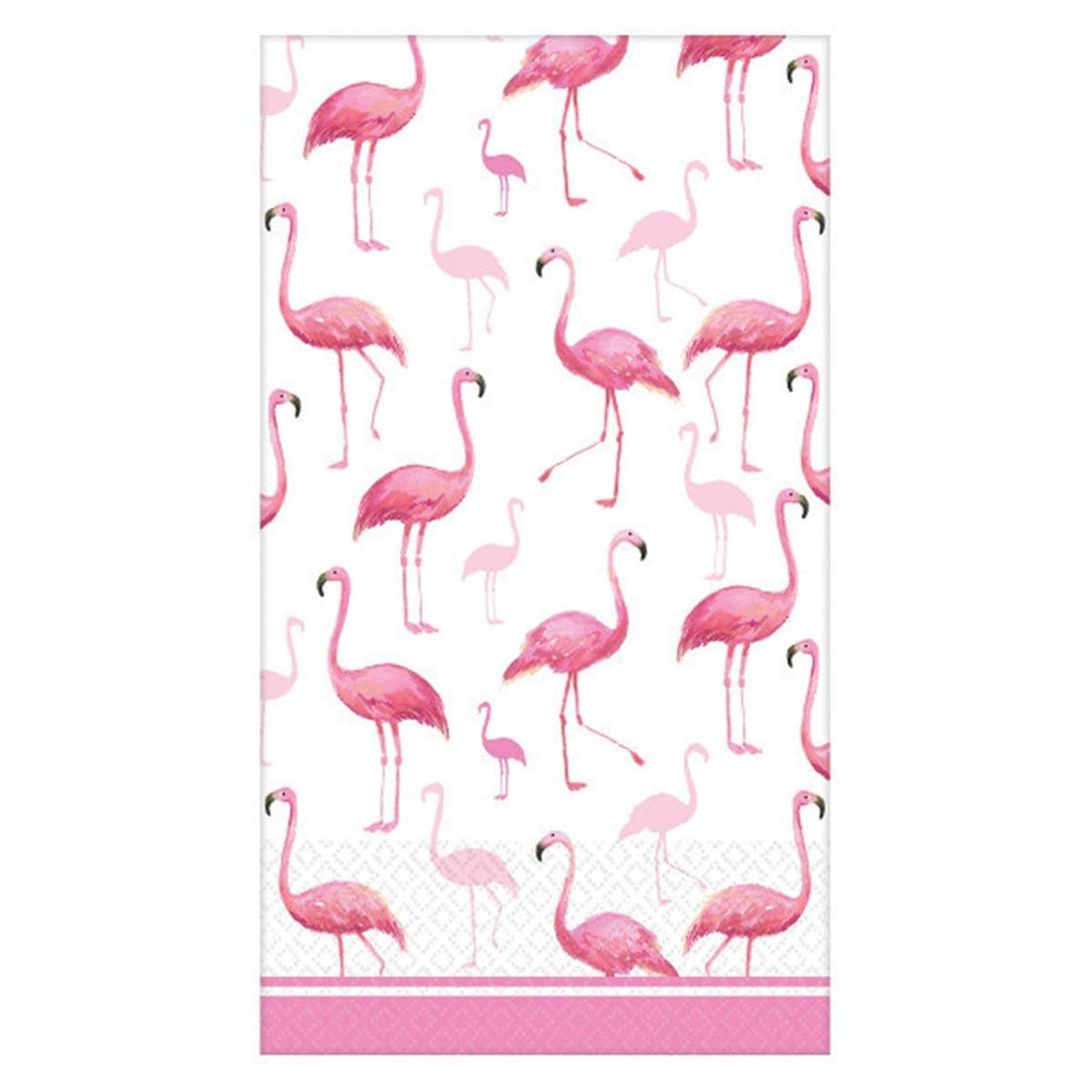 Flamingo Guest Towels, 16 per Package