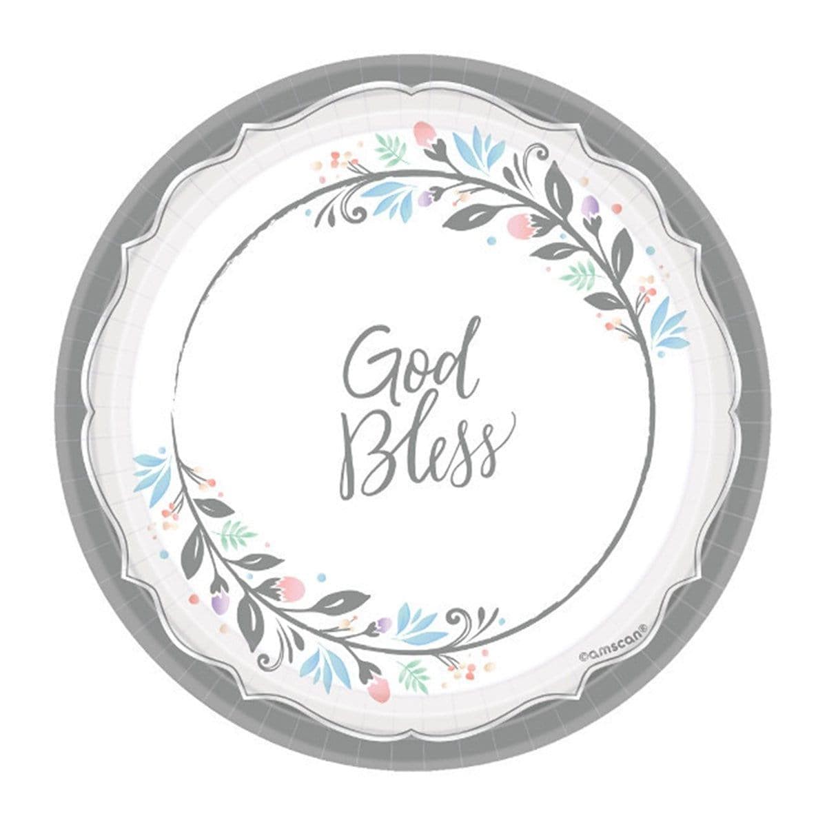 Holy Day - Plate 7 In. 18/pkg
