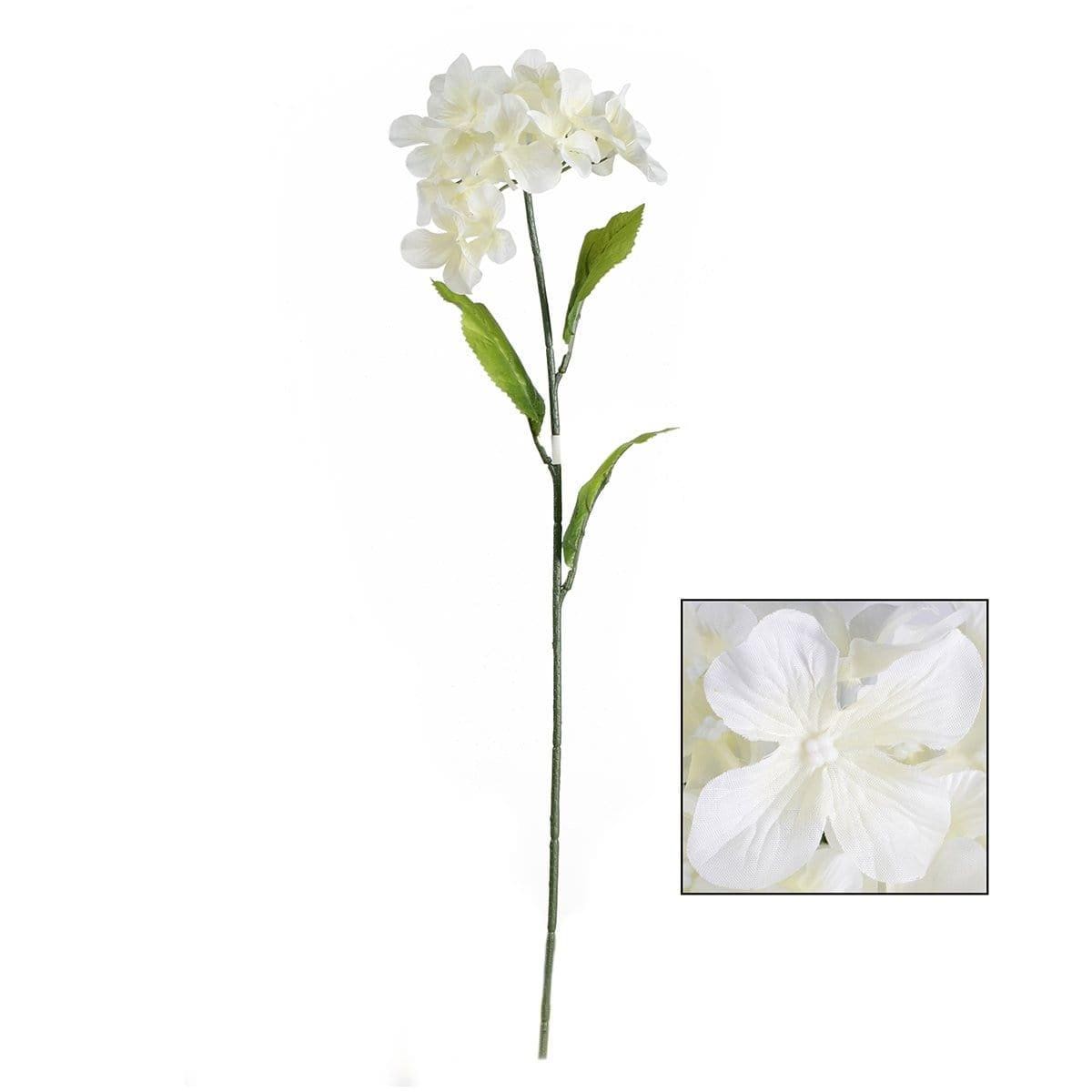 Hydrangea Stem - Cream