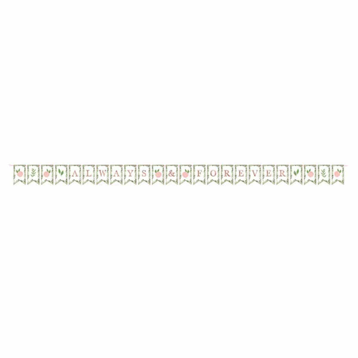 Love & Leaves - Pennant Banner