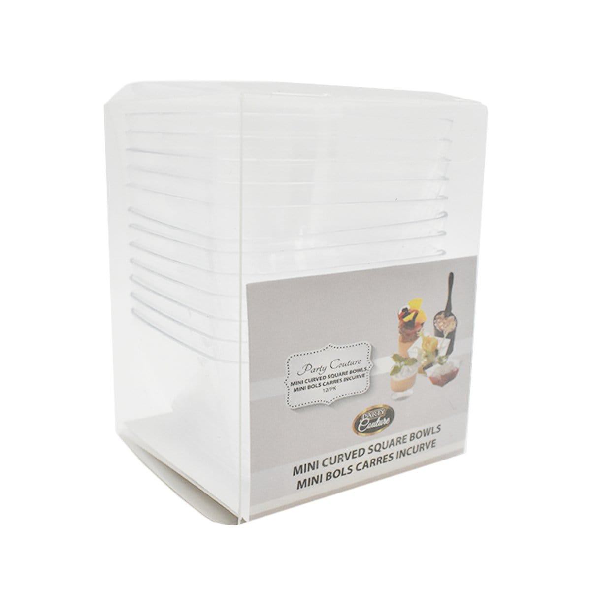 Mini Bowls - Clear 12/pkg.