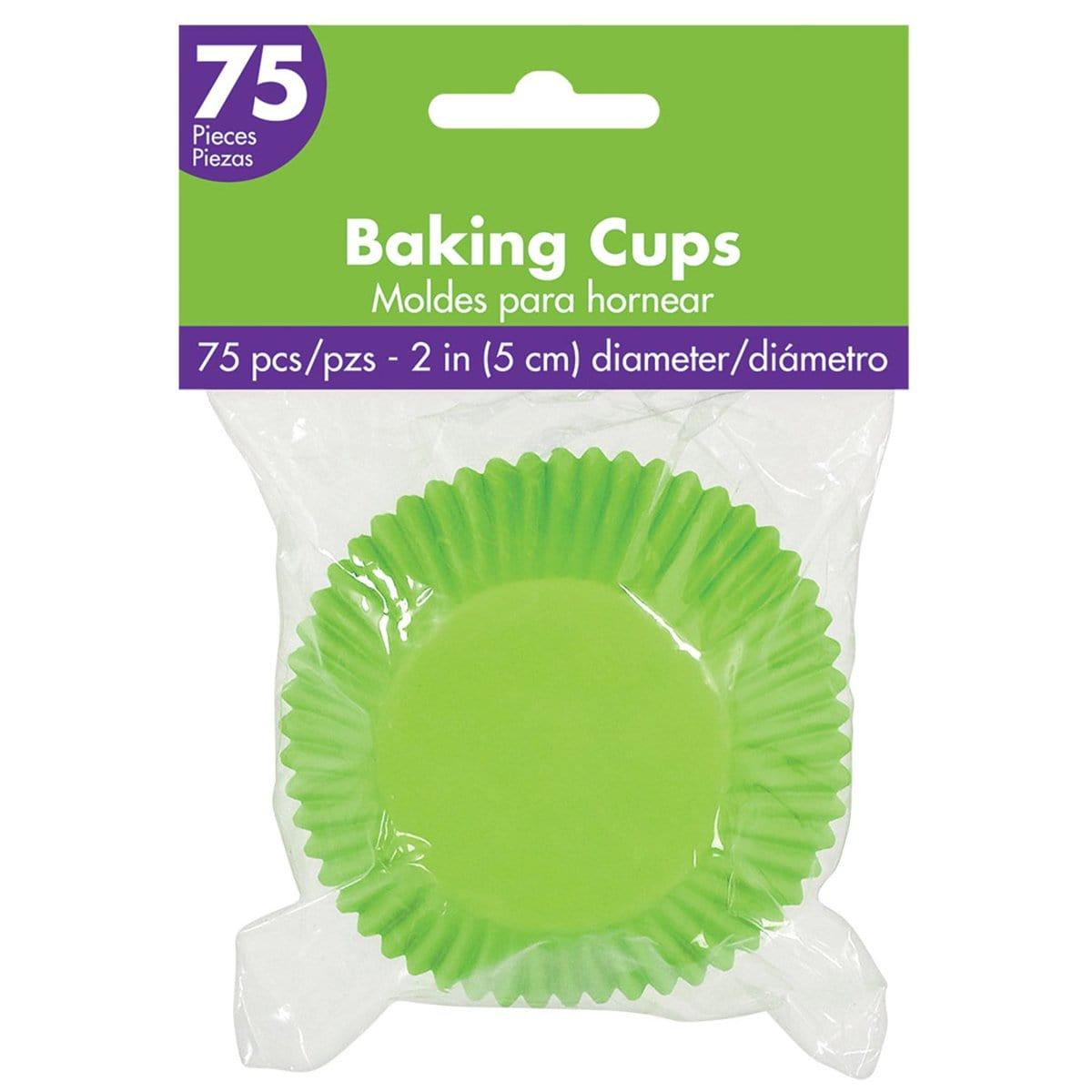 Cupcake Cases 75/pkg - Kiwi
