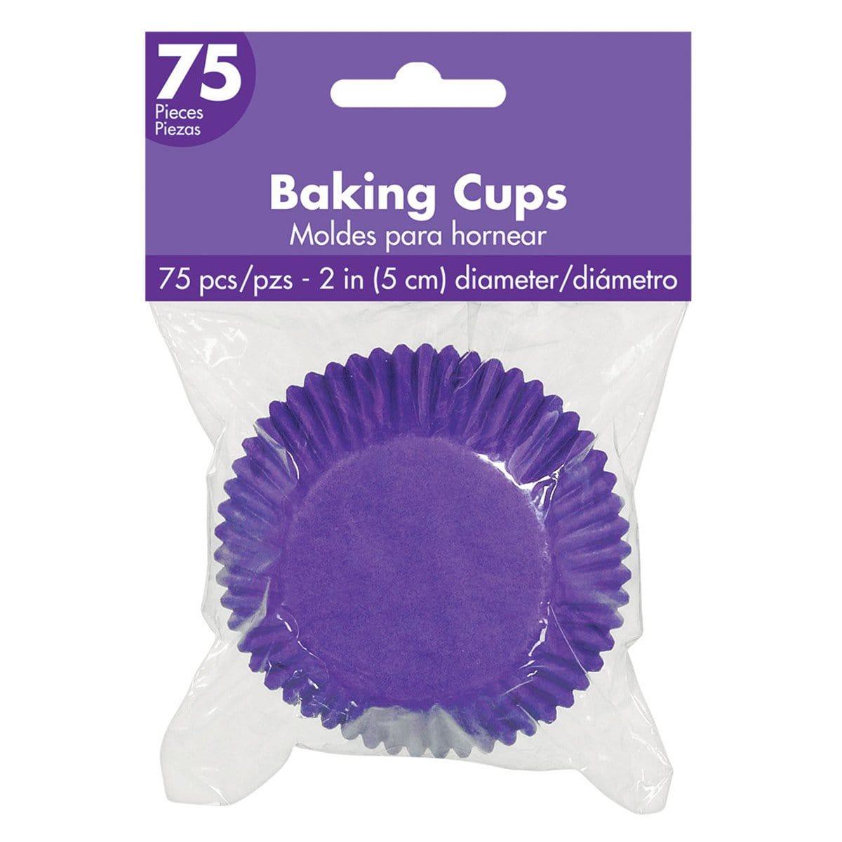 Cupcake Cases 75/pkg - Purple