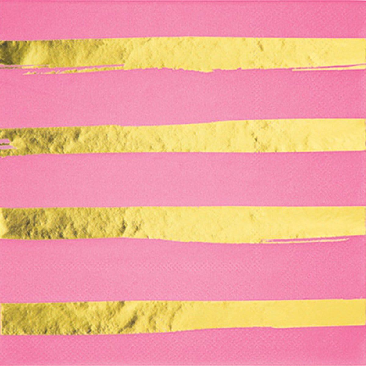 Candy Pink Lunch Napkins, 16 per Package