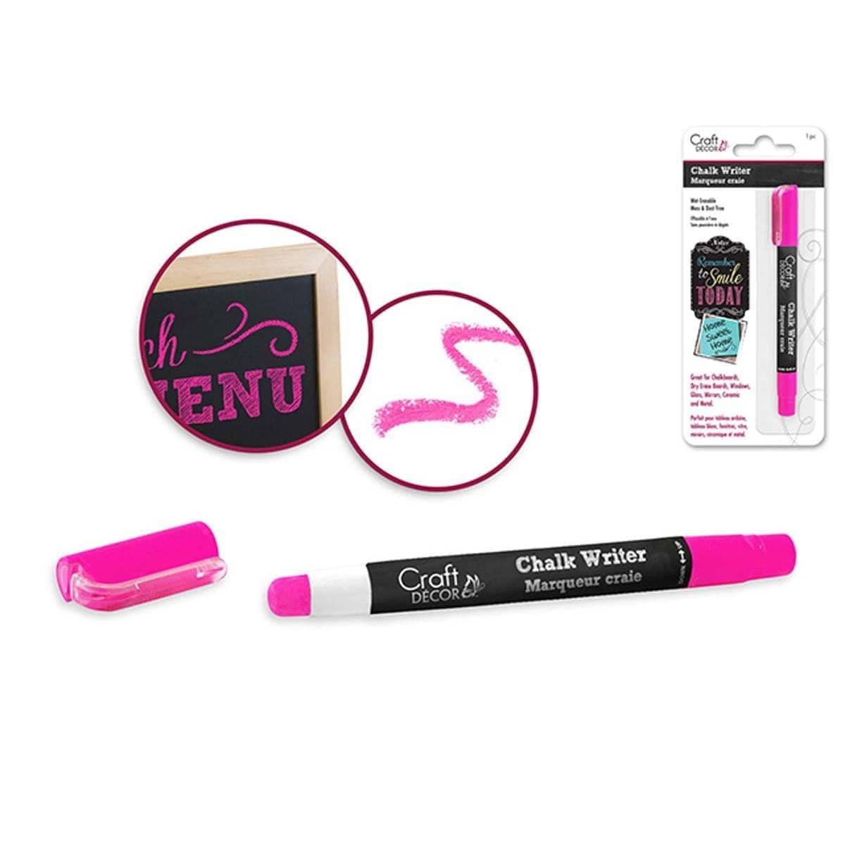 Pink Chalk Writer Blister