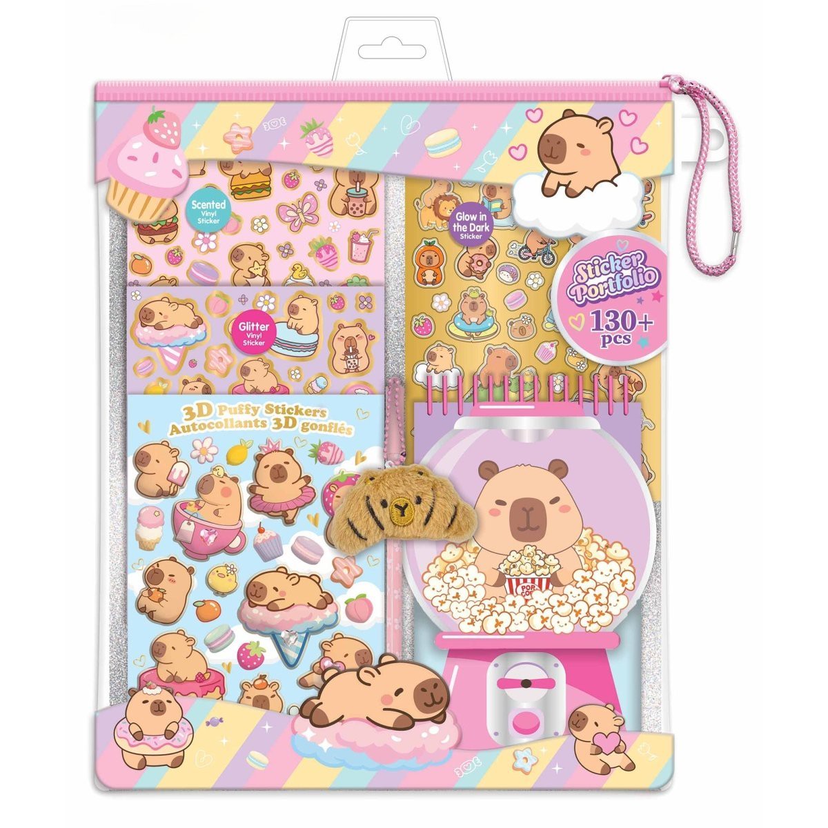 Capybara Sticker Portfolio Kit, 1 Count
