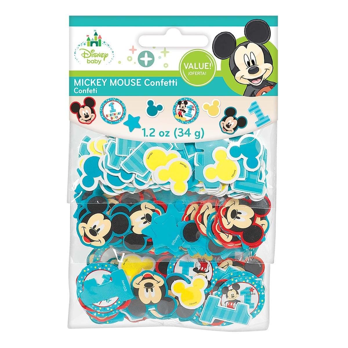 Mickey 1st Birthday - Confetti1.2 Oz.