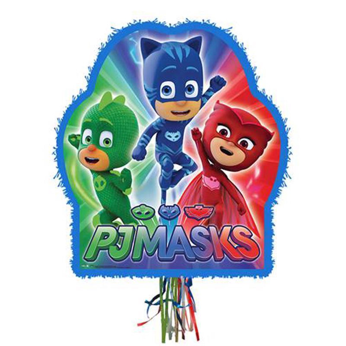 Pj Masks - Outline Piata, 21 x 17 x 3 Inches, 1 count