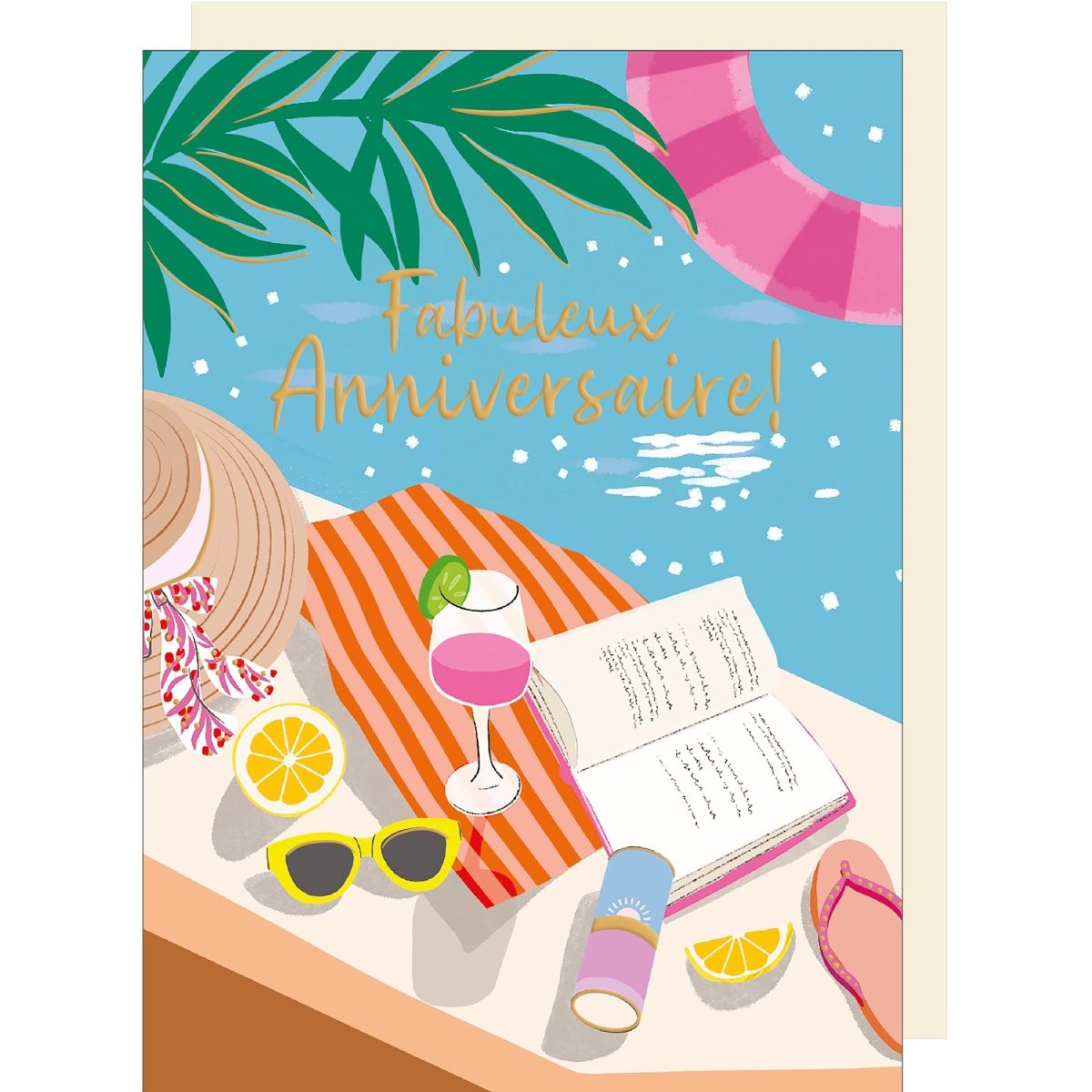 Gigantic Card, "Fabuleux Anniversaire!", 1 Count