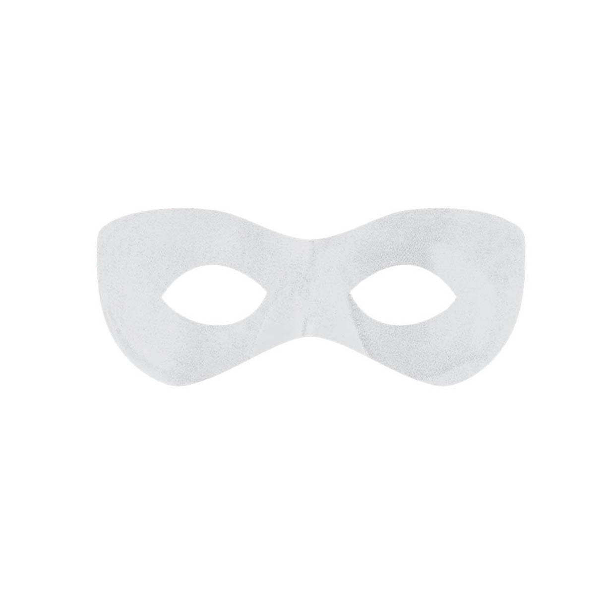 White super hero mask for adults