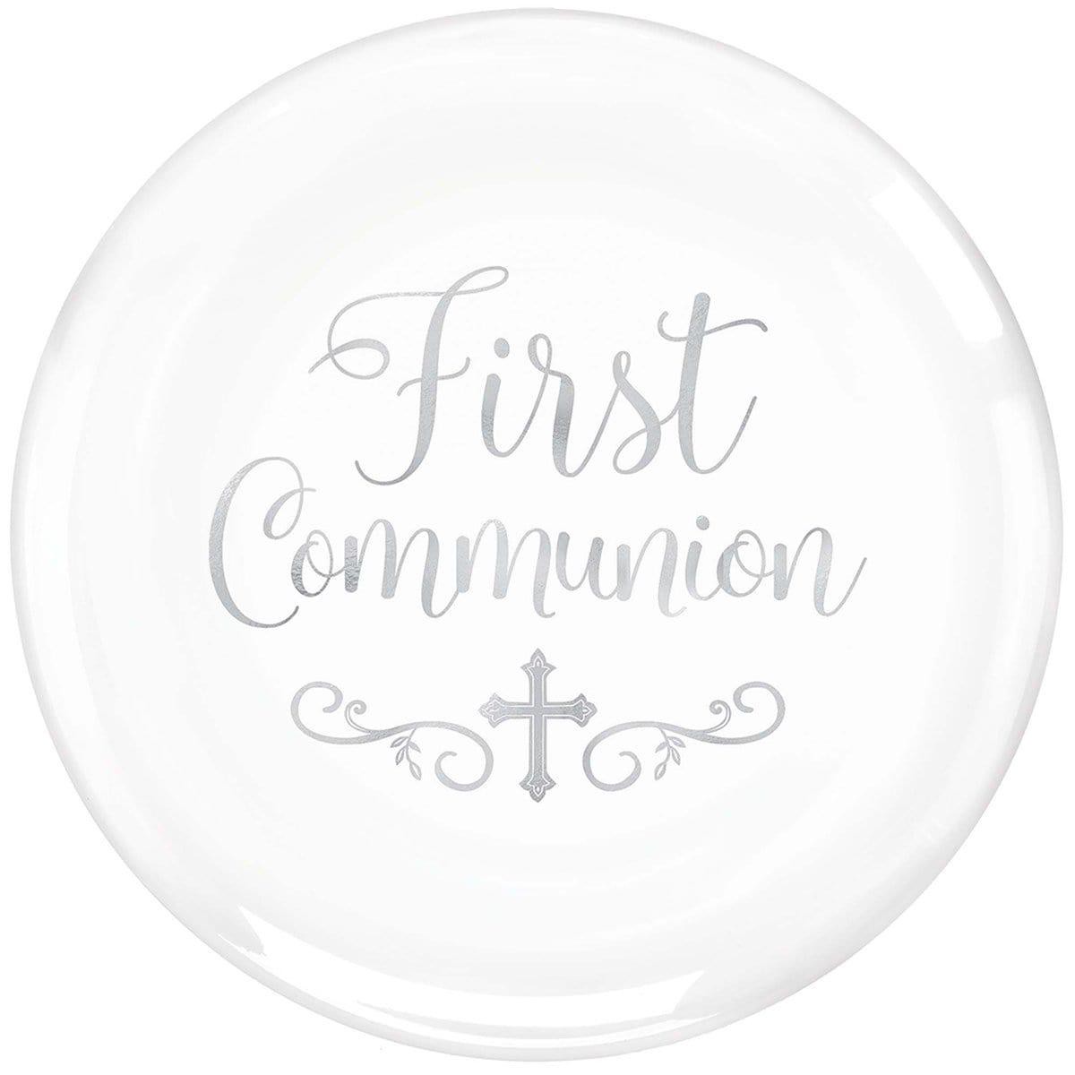 First Communion Round Platter
