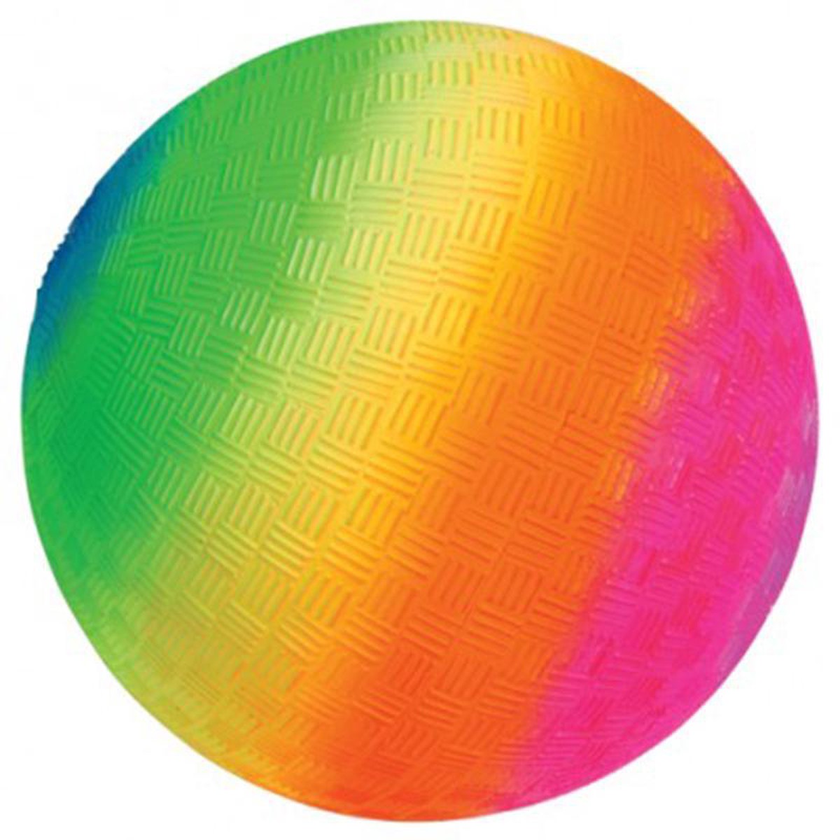 Rainbow playground ball, 5 inches