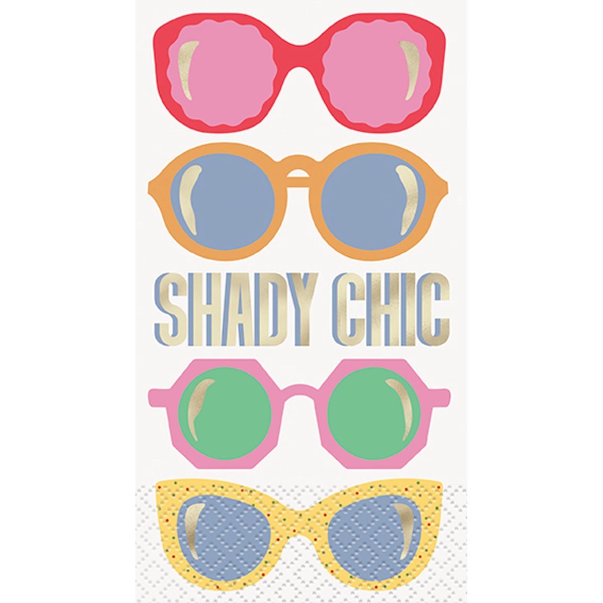 Summer Chic Guest Napkins, 16 Count