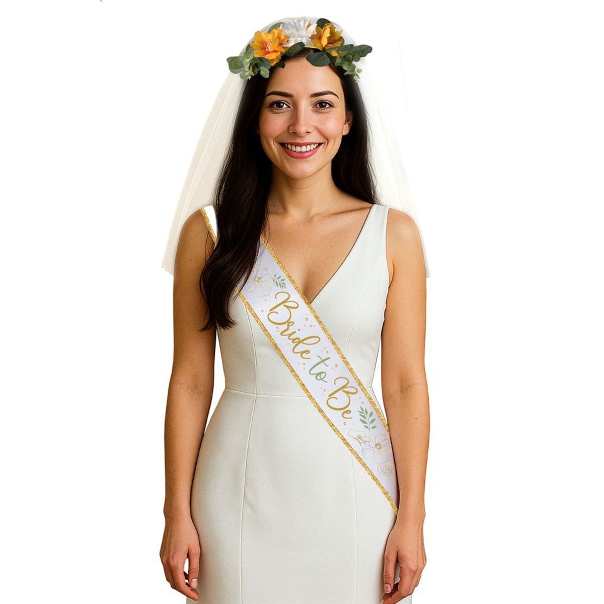Love Always Party Sash and Veil Kit, 2 Count