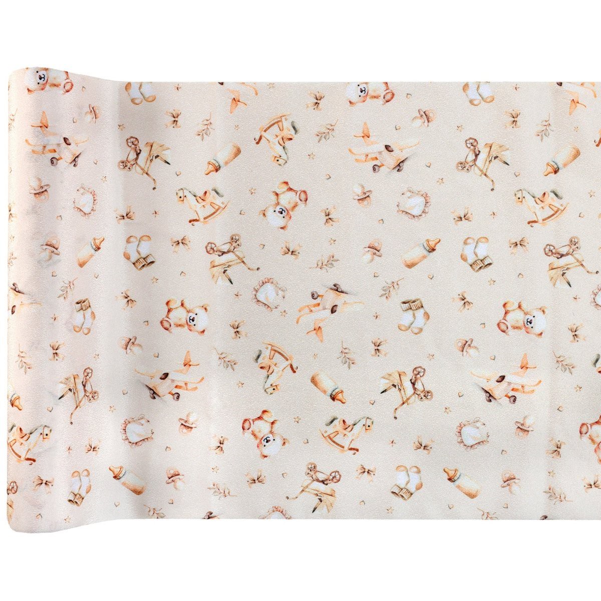 Little Teddy Table Cover, 98 Inches, 1 Count