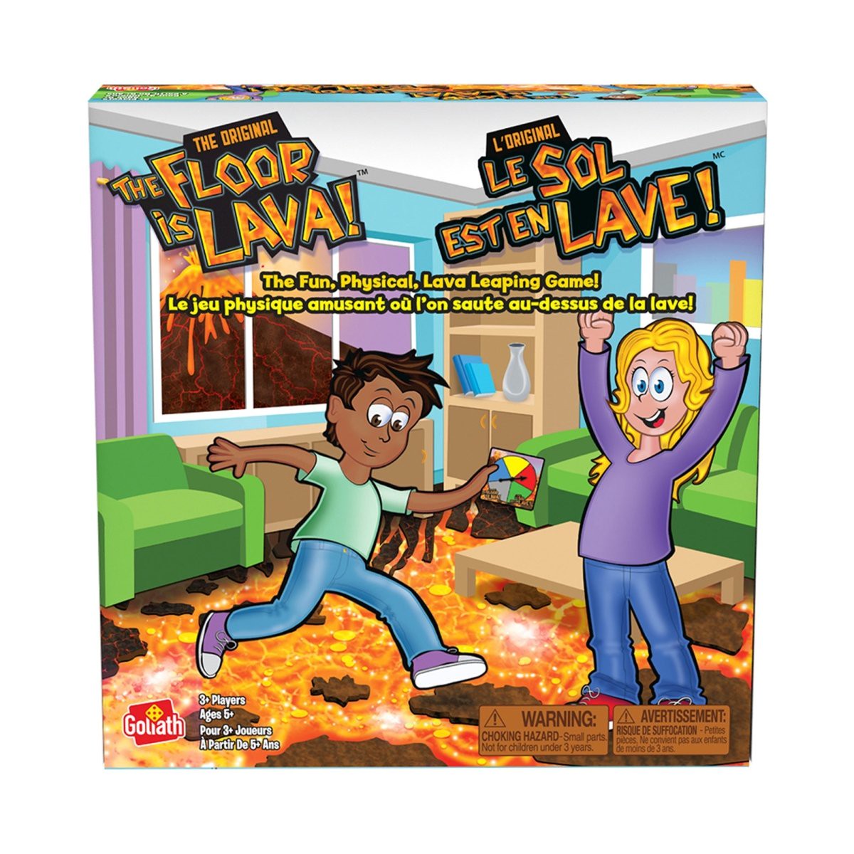 The Floor is Lava! Game, 1 Count
