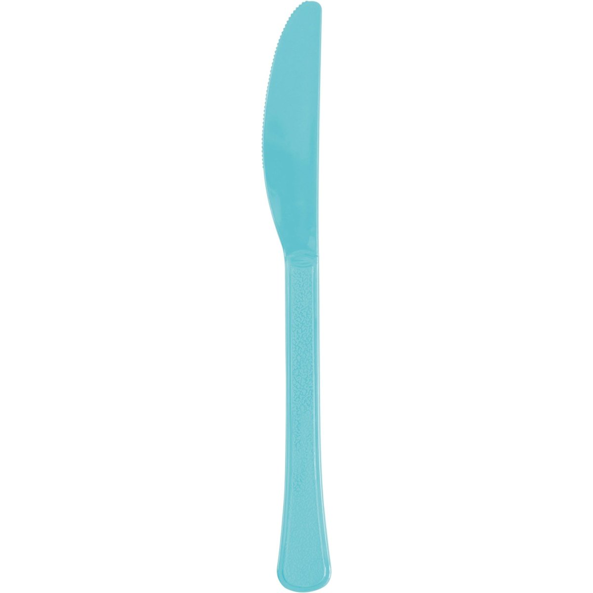 Teal Plastic Knives, 20 Count