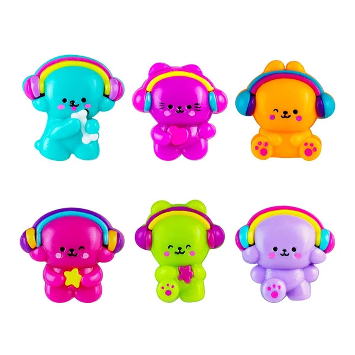Taba-licious Cool Beats Animal Squishy Toy, Assortment, 1 Count