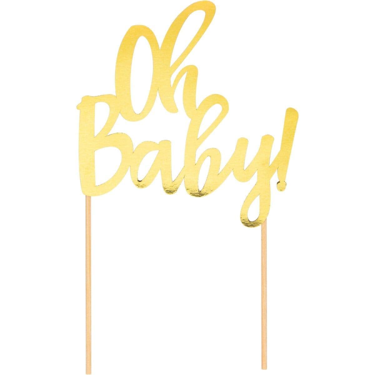 Oh Baby Cake Topper