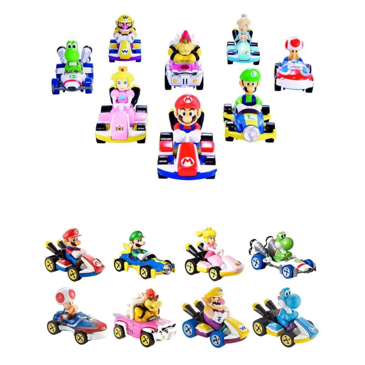 Super Mario, Mario Kart Hot Wheels toys, Assortment, 1 Count